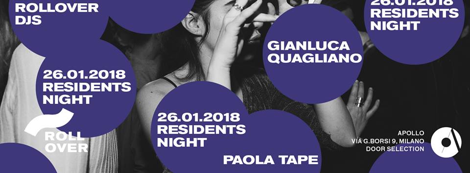 "28.01.2018 ROLLOVER RESIDENTS NIGHT"